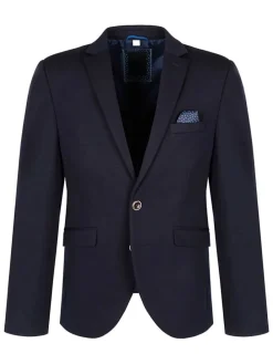 Garnitur - Slim fit - w kolorze granatowym