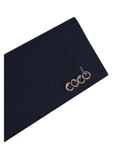 Garnitur - Slim fit - w kolorze granatowym