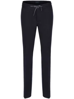 Garnitur - Slim fit - w kolorze granatowym