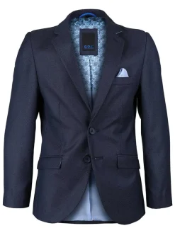 Garnitur - Slim fit - w kolorze granatowym