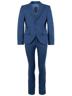 Garnitur - Slim fit - w kolorze niebieskim