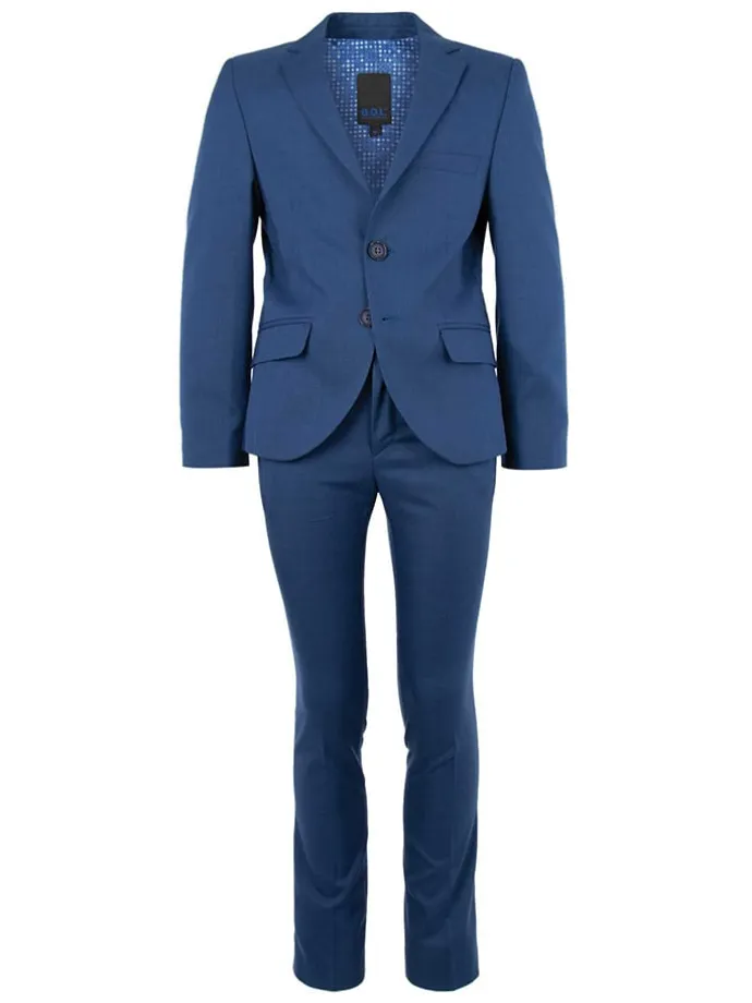 Garnitur - Slim fit - w kolorze niebieskim