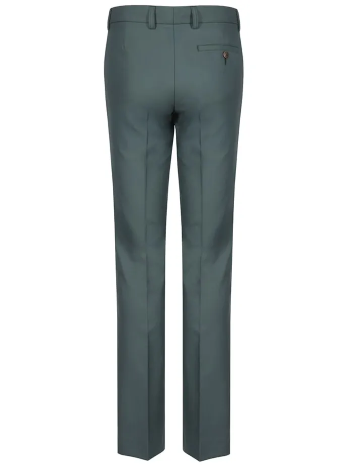 Garnitur - Slim fit - w kolorze zielonym