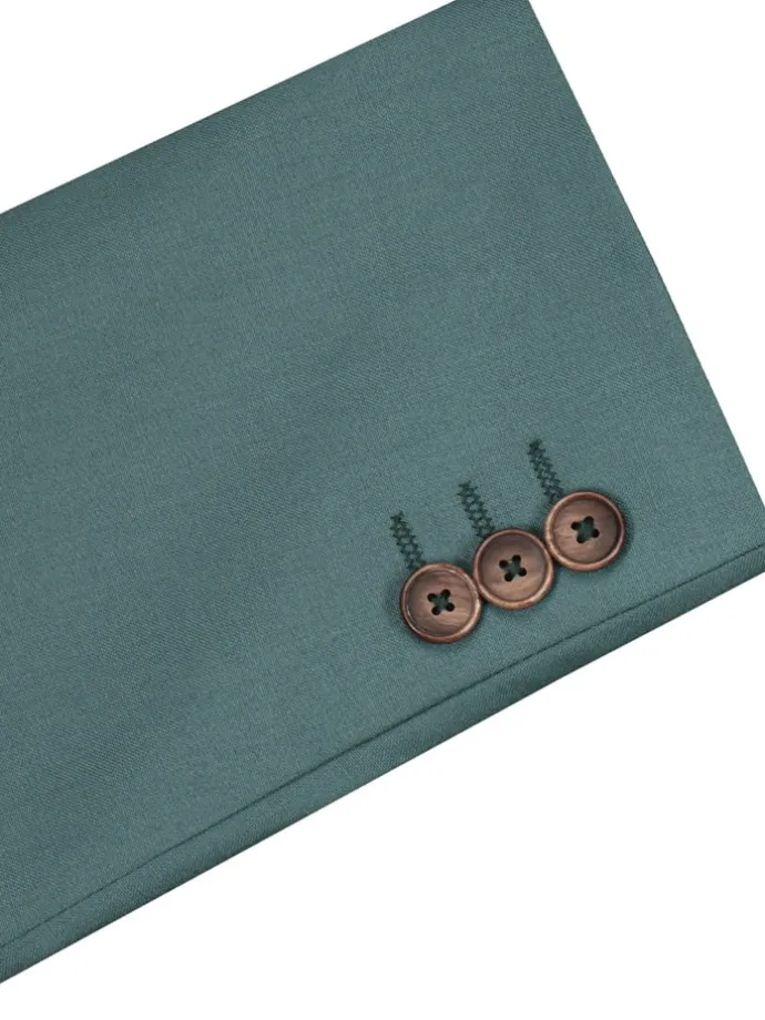 Garnitur - Slim fit - w kolorze zielonym