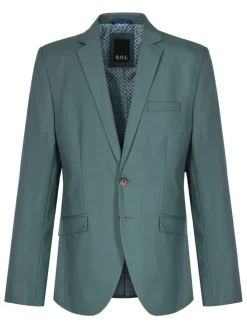 Garnitur - Slim fit - w kolorze zielonym