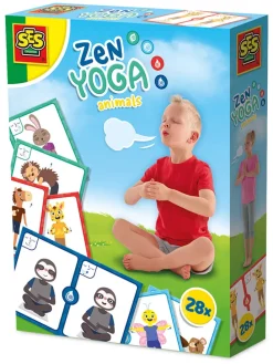 Gra aktywizująca "Zen yoga animals" - 3+