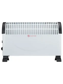 Grzejnik elektryczny w kolorze białym - 50 x 33 x 18 cm