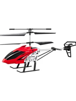 Helikopter zdalnie sterowany "Falcon” w kolorze czerwonym - 6+