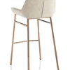 Hocker "Montgomery" w kolorze beżowym - 49,5 x 105 x 41 cm