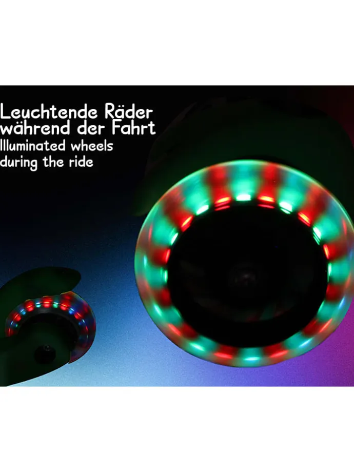 Hulajnoga "KickLight" w kolorze błękitnym - 2+