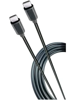Kabel USB-C do USB-C w kolorze czarnym - dł. 200 cm
