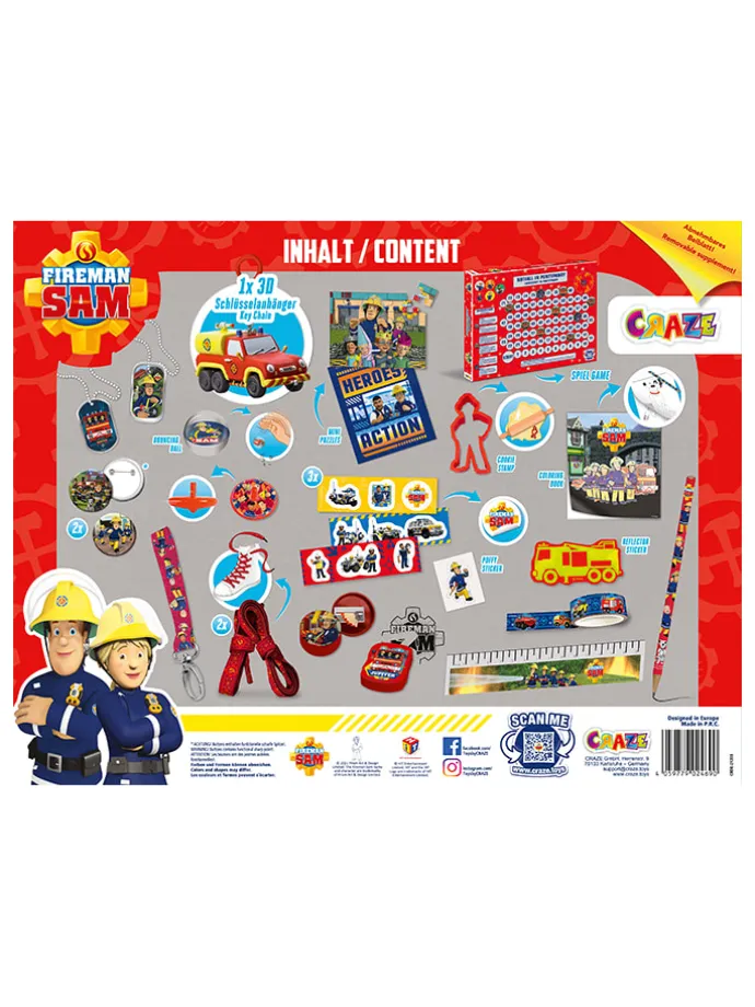 Kalendarz adwentowy "Fireman" - 3+