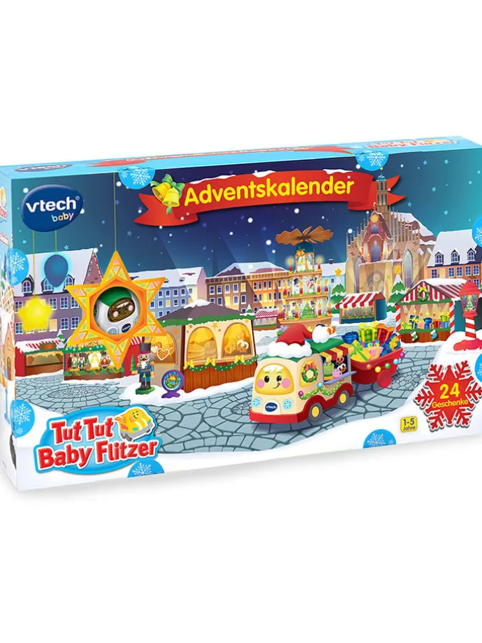 Kalendarz adwentowy Flitzer "Tut Tut Baby" - 12 m+