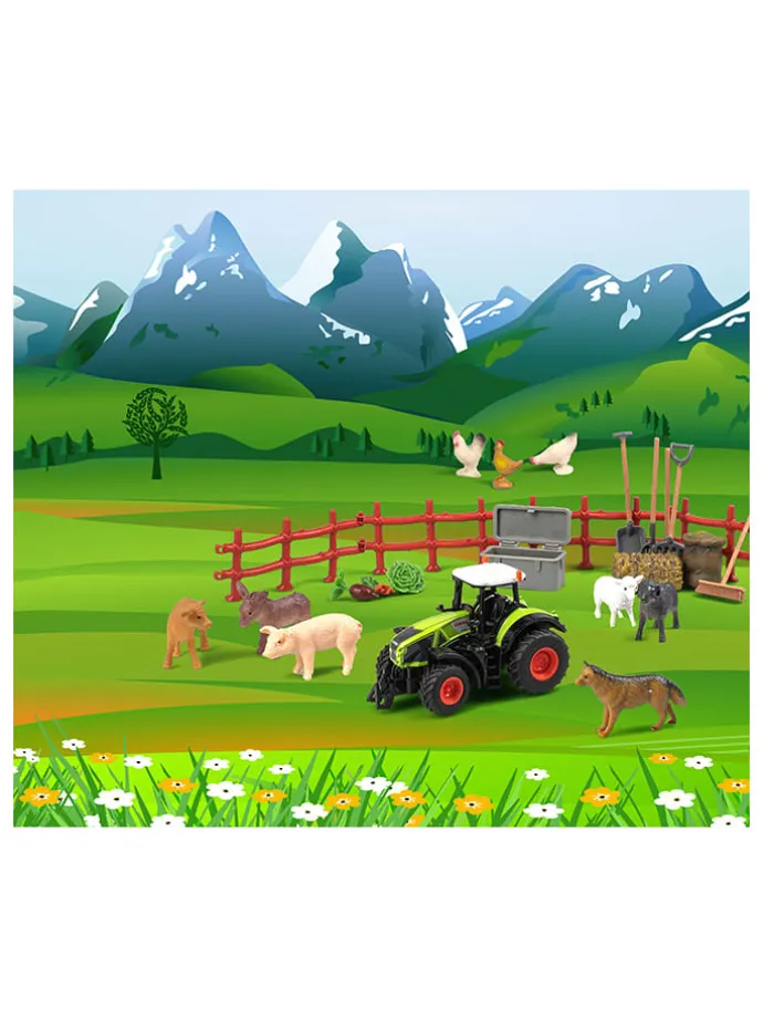 Kalendarz adwentowy "RC Claas Axion 960" - 8+