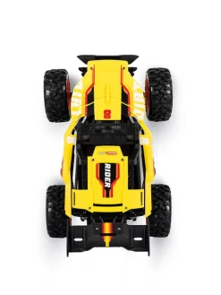 Kalendarz adwentowy "X-Mas Offroad" w kolorze żółtym - 12+