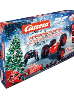 Kalendarz adwentowy "X-Mas Turnator" w kolorze czerwonym - 12+