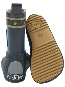 Kalosze "Wellies" w kolorze granatowym do chodzenia na boso