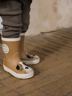 Kalosze "Wellies" w kolorze jasnobrązowym