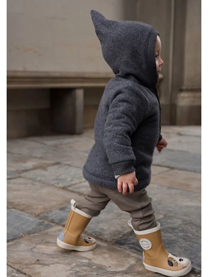 Kalosze "Wellies" w kolorze jasnobrązowym