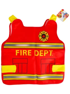 Kamizelka strażacka "Fire Fighter" w kolorze czerwono-żółtym - 3+