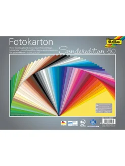 Karton fotograficzny w różnych kolorach