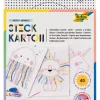 Karton (40 szt.) w kolorze białym do haftu - 3+