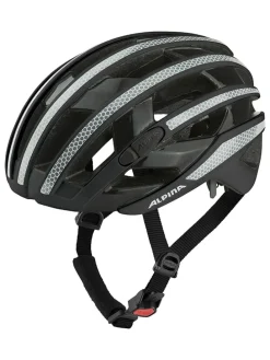 Kask rowerowy "Ravel Reflective" w kolorze czarnym