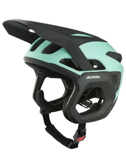 Kask rowerowy "Rootage Evo" w kolorze czarno-turkusowym