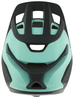 Kask rowerowy "Rootage Evo" w kolorze czarno-turkusowym