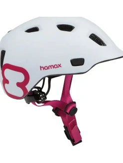 Kask rowerowy "Thundercap" w kolorze biało-fioletowym
