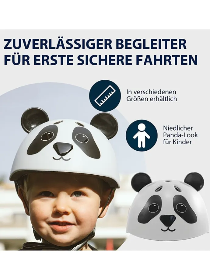 Kask rowerowy w kolorze czarno-białym