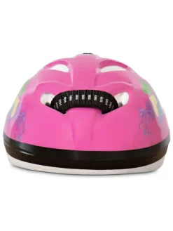 Kask rowerowy w kolorze jasnoróżowym dla lalek - 3+
