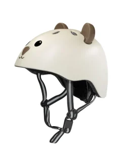 Kask rowerowy w kolorze kremowym