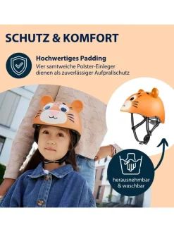 Kask rowerowy w kolorze pomarańczowym