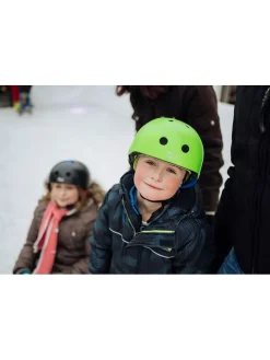 Kask rowerowy w kolorze zielonym