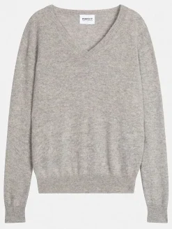 Kaszmirowy sweter "Kalie" w kolorze jasnoszarym