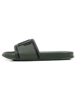 Klapki "Austin" w kolorze khaki