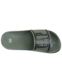 Klapki "Austin" w kolorze khaki
