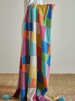 Koc "Colorine" ze wzorem - 160 x 130 cm