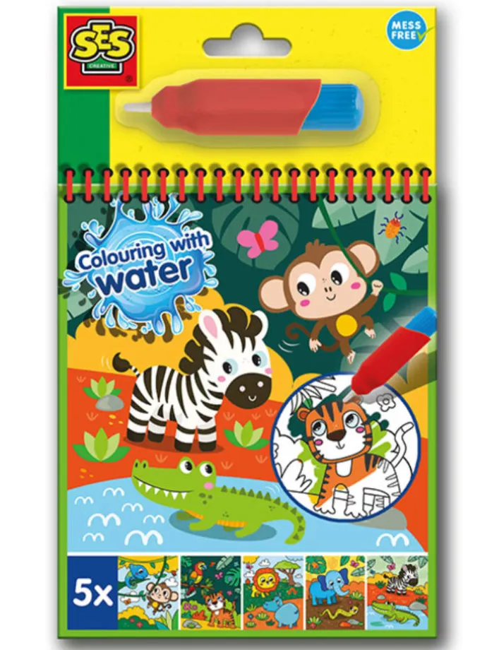Kolorowanka wodna "Safari" - 3+