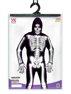 Kombinezon kostiumowy "SKELETON" w kolorze czarno-białym