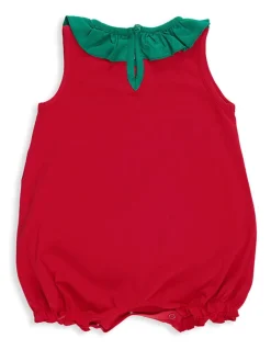Kombinezon "Strawberry" w kolorze czerwonym