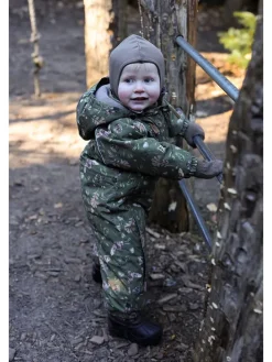 Kombinezon zimowy w kolorze khaki