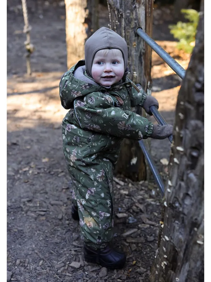 Kombinezon zimowy w kolorze khaki