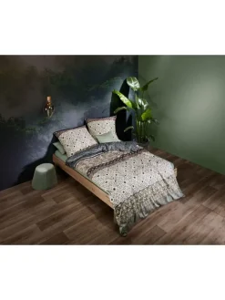 Komplet pościeli satynowej "Bed Art S" w kolorze zielonym