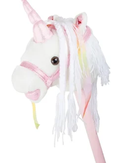 Konik "White unicorn" na kiju - 3+