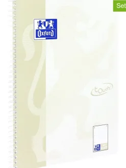 Kołozeszyty (2 szt.) w kolorze beżowym - A4