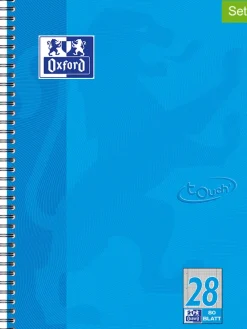 Kołozeszyty (2 szt.) w kolorze niebieskim - A4