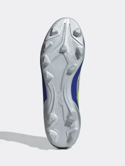 Korki "F50 CLUB FG/MG MESSI" w kolorze srebrno-granatowo-żółtym