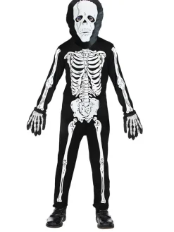 Kostium "Skeleton" w kolorze czarno-białym